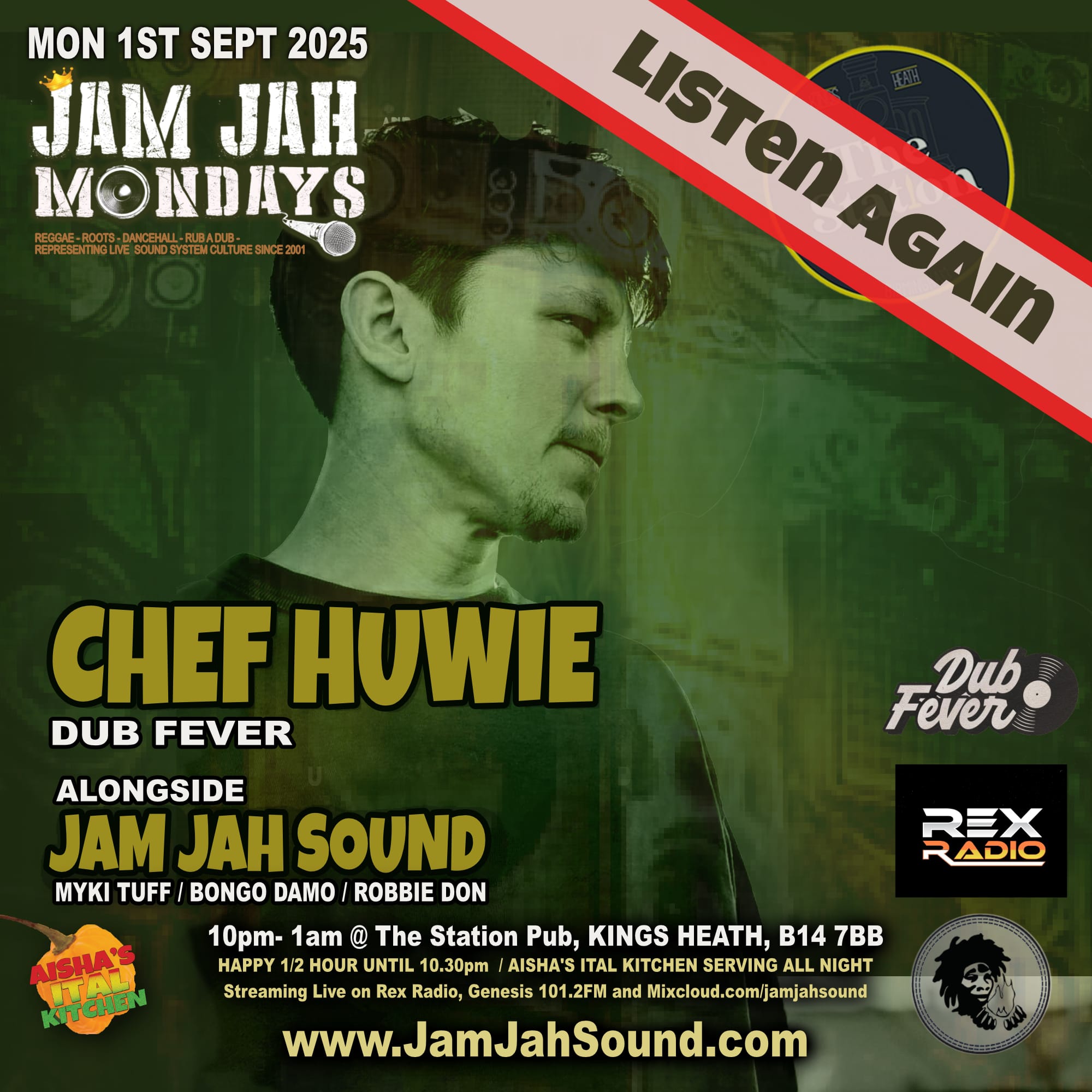 JJM 1st sept – huw dub fever